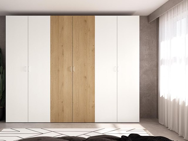 ARMARIOS DESDE 45 CM A 298 CM, RECTOS Y RINCÓN, CON PUERTAS BATIENTES