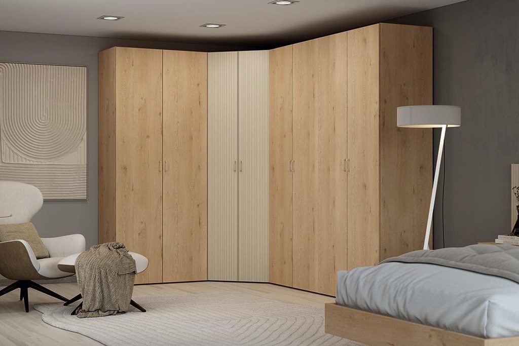 Foto 3 ARMARIOS DESDE 45 CM A 298 CM, RECTOS Y RINCÓN, CON PUERTAS BATIENTES