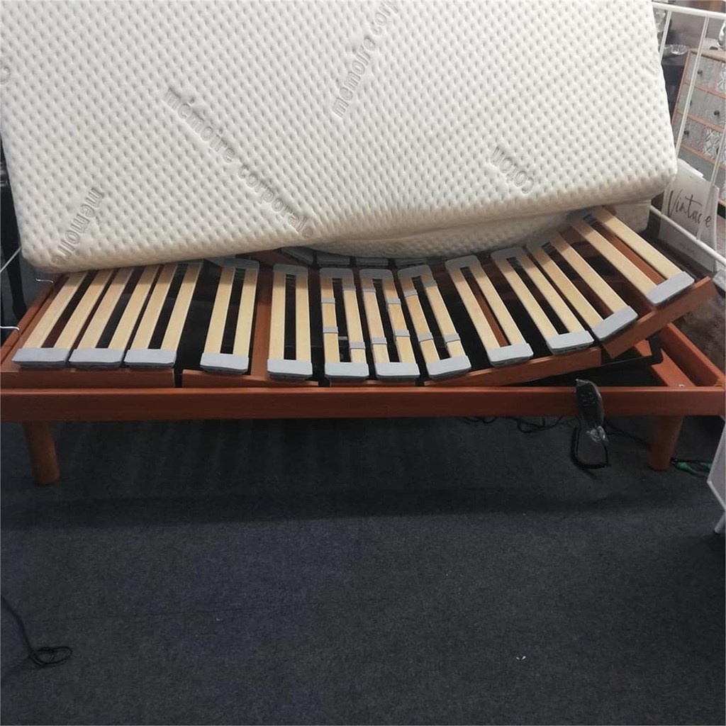 Foto 3 CONJUNTO CANAPE CON 2 SOMIERES ARTICULADOS INDIPENDIENTES + COLCHONES DE VISCOELASTICA