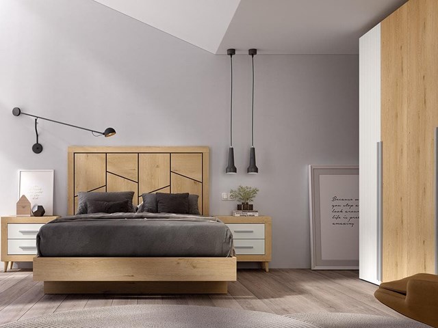 DORMITORIO DE MATRIMONIO MOD. DUETO