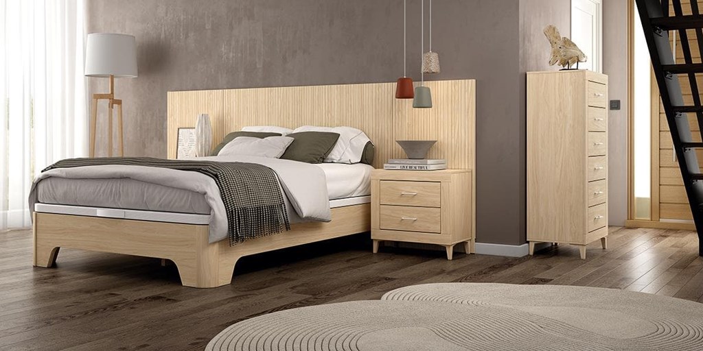 Foto 5 DORMITORIO DE MATRIMONIO MOD. PANEL RESPALDO