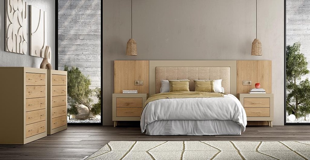 Foto 1 DORMITORIO DE MATRIMONIO MOD. SCARLET