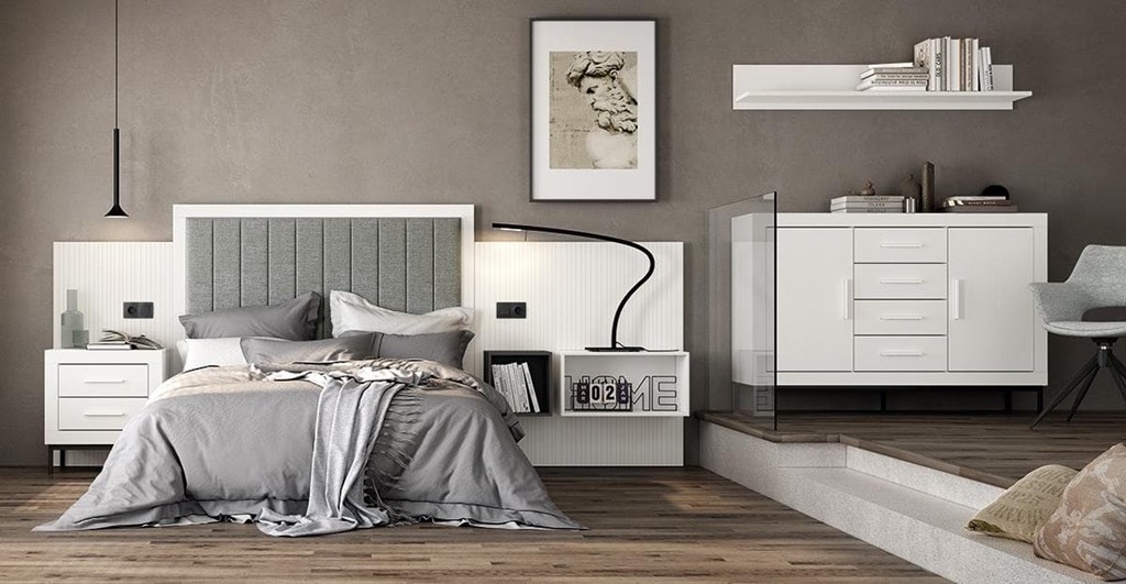 Foto 1 DORMITORIO MATRIMONIO LINUS PARA 135 Y 150 CM