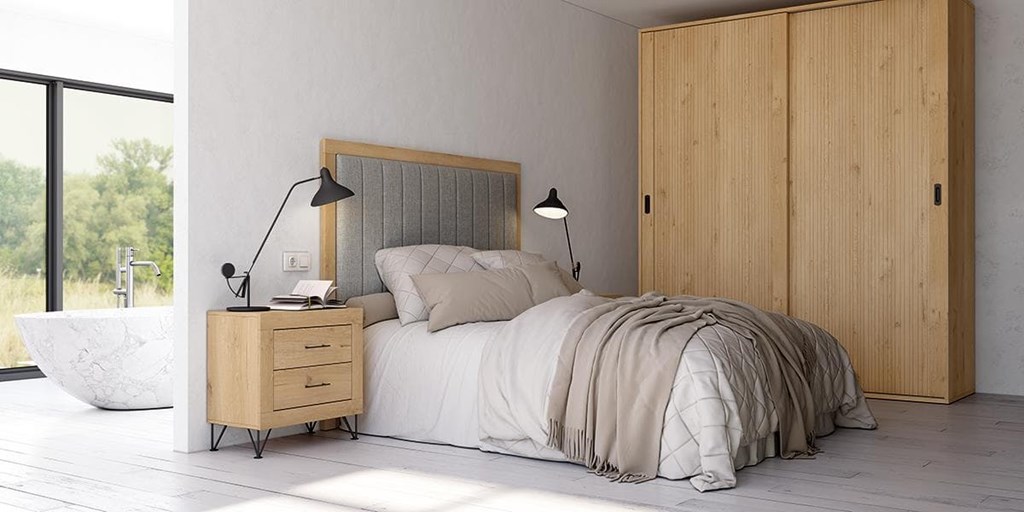 Foto 3 DORMITORIO MATRIMONIO LINUS PARA 135 Y 150 CM