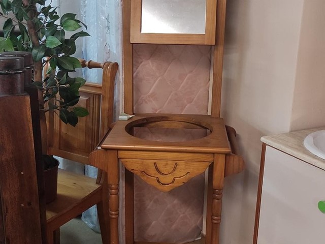 PALANGANERO DE MADERA, REPLICA ANTIGUO
